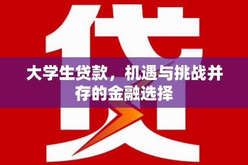 澜沧大学生贷款，机遇与挑战并存的金融选择