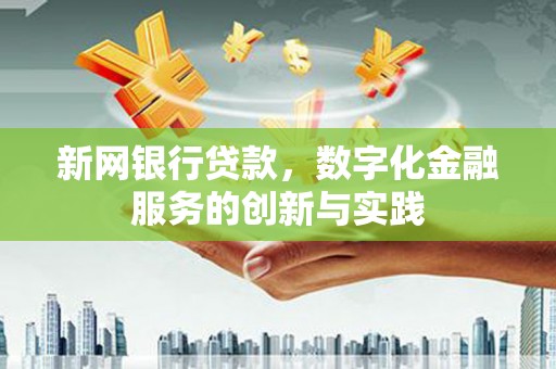 澜沧新网银行贷款，数字化金融服务的创新与实践