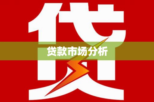 澜沧贷款市场分析