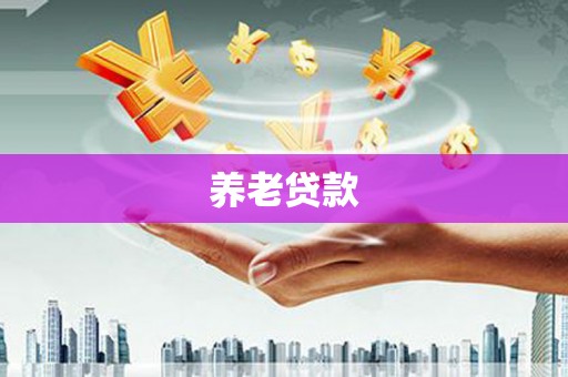 澜沧养老贷款