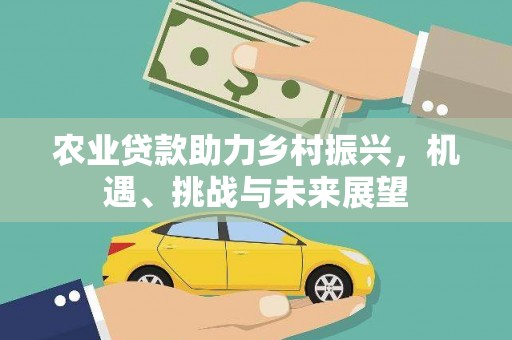 澜沧农业贷款助力乡村振兴，机遇、挑战与未来展望