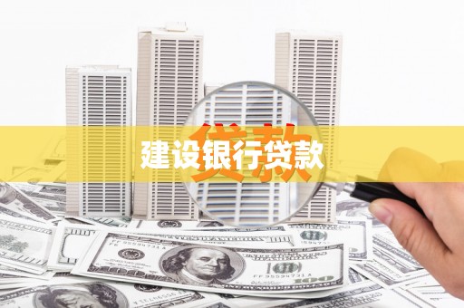 澜沧建设银行贷款