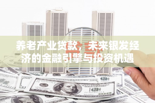 澜沧养老产业贷款，未来银发经济的金融引擎与投资机遇