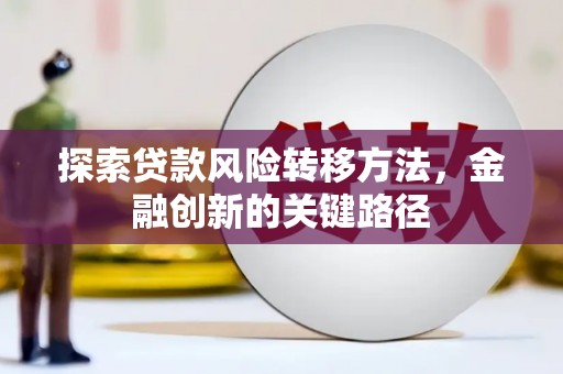 澜沧探索贷款风险转移方法，金融创新的关键路径