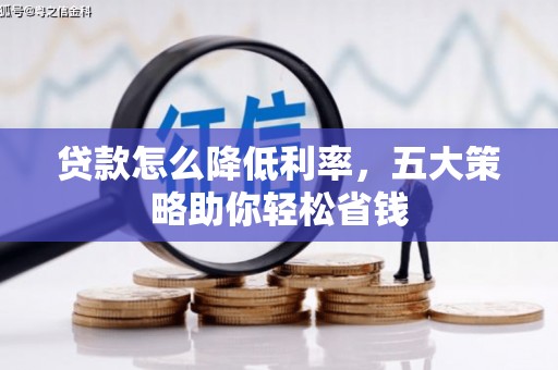 澜沧贷款怎么降低利率，五大策略助你轻松省钱