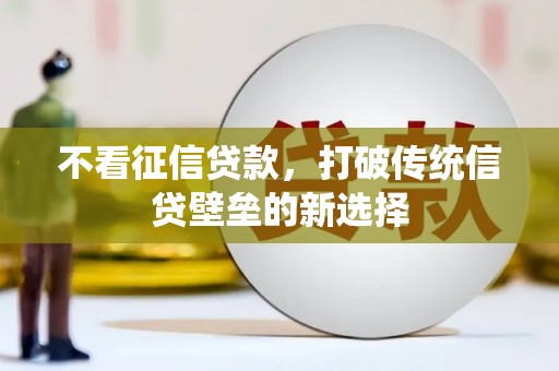 澜沧不看征信贷款，打破传统信贷壁垒的新选择