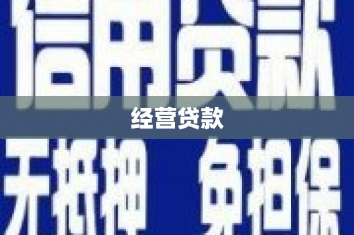 澜沧经营贷款