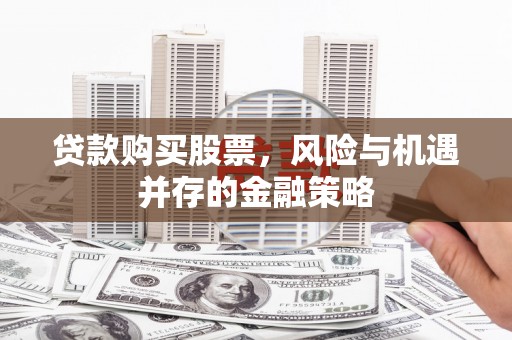 澜沧贷款购买股票，风险与机遇并存的金融策略