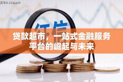 澜沧贷款超市，一站式金融服务平台的崛起与未来