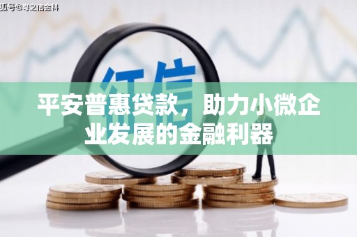 澜沧平安普惠贷款，助力小微企业发展的金融利器
