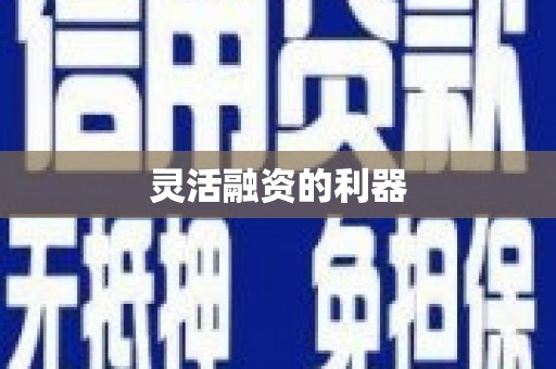 澜沧灵活融资的利器