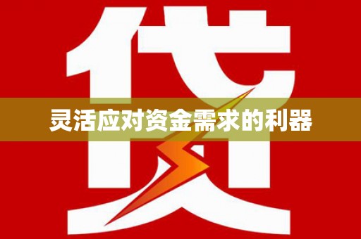 澜沧灵活应对资金需求的利器