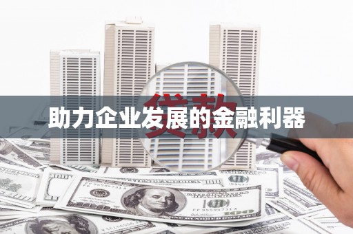 澜沧助力企业发展的金融利器