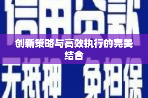 澜沧创新策略与高效执行的完美结合